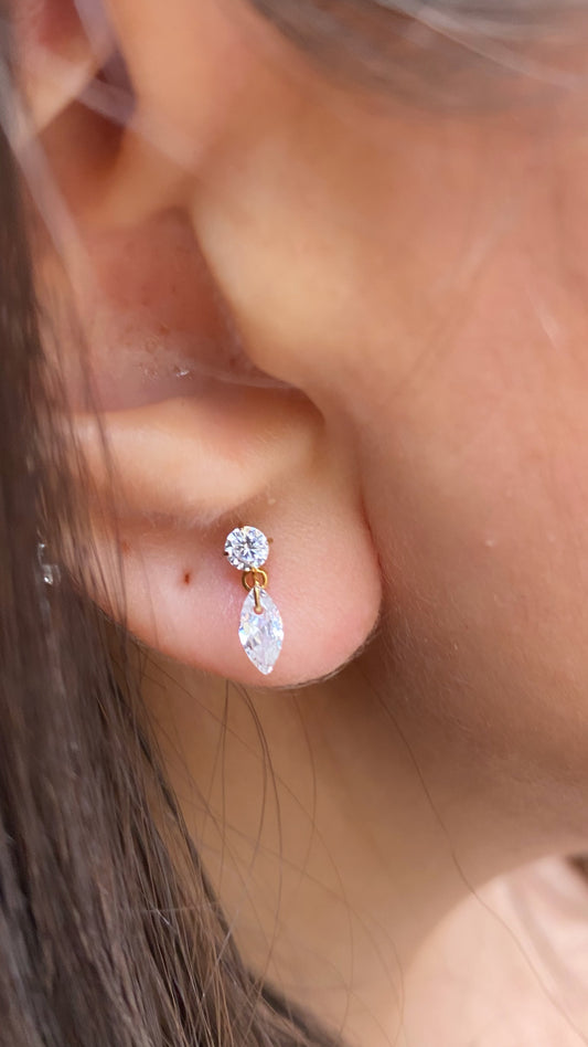 Piercing Goutte Diamant